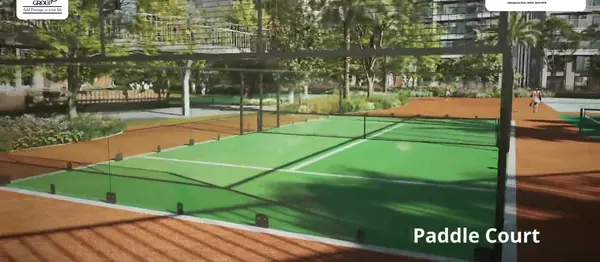 Padel court at The Prestige City Ghaziabad
